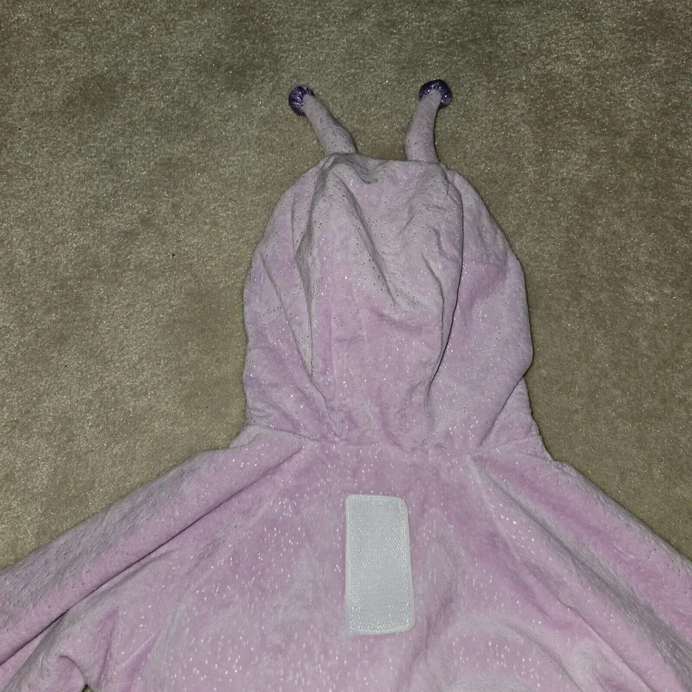 NEW Purple Butterfly Halloween Costume Baby 12-18 Months Pullover Only NO WINGS